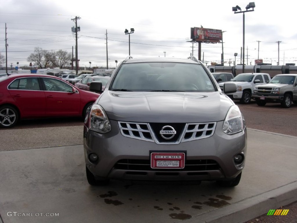 2011 Rogue SL AWD - Platinum Graphite / Black photo #8