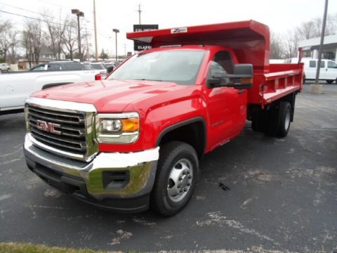 2015 GMC Sierra 3500HD Work Truck Regular Cab 4x4 Dump Truck Data, Info and Specs