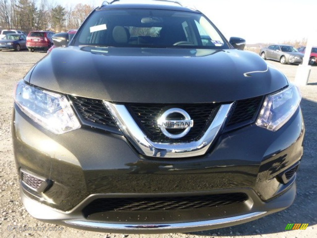 2015 Rogue SV AWD - Midnight Jade / Charcoal photo #8