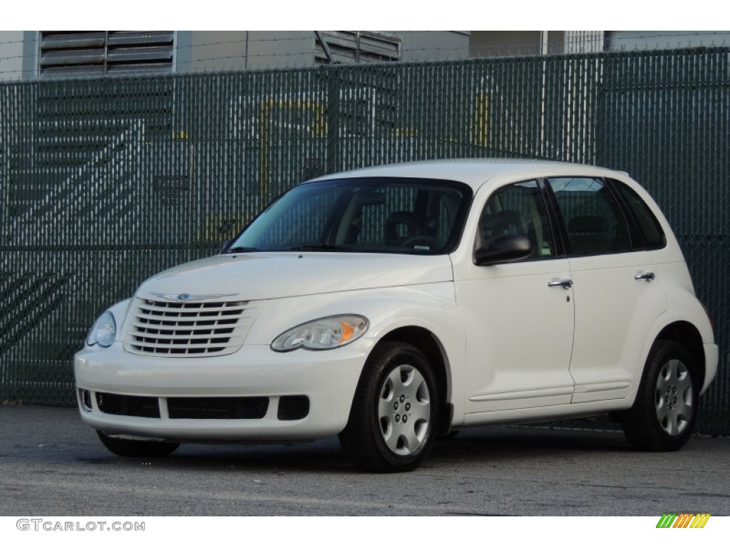 2009 PT Cruiser LX - Stone White / Pastel Slate Gray photo #1