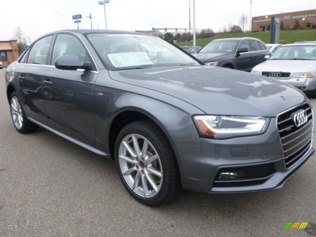 Monsoon Gray Metallic 2015 Audi A4 2.0T Premium quattro Exterior Photo #99462905