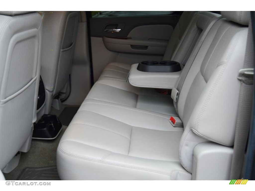 2007 Silverado 1500 LTZ Crew Cab 4x4 - Dark Blue Metallic / Light Titanium/Dark Titanium Gray photo #11