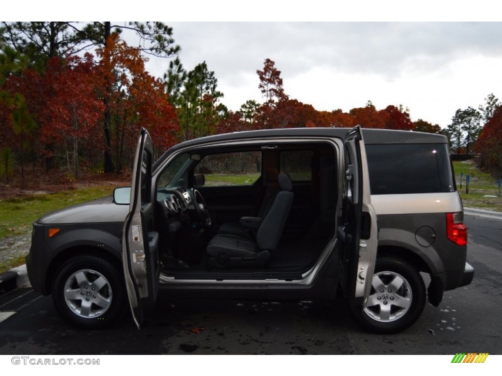 2004 Element EX AWD - Shoreline Mist Metallic / Black photo #4