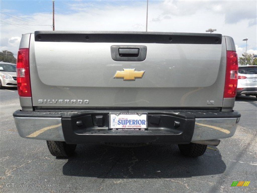 2013 Silverado 1500 LS Extended Cab - Graystone Metallic / Dark Titanium photo #9