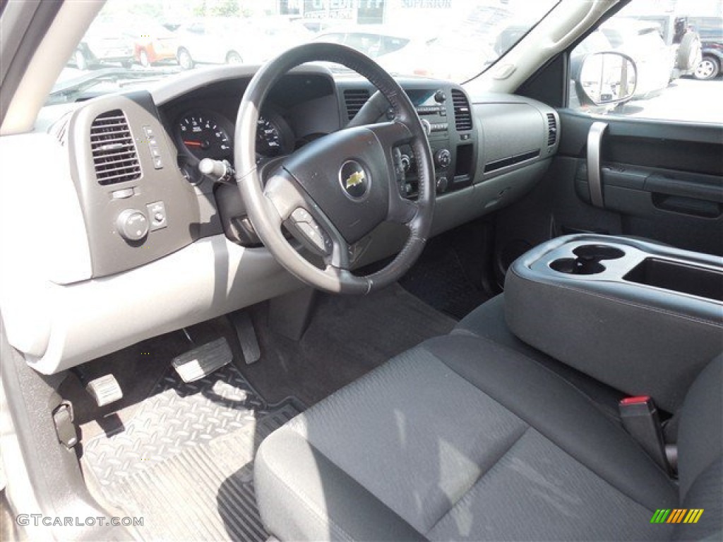 2013 Silverado 1500 LS Extended Cab - Graystone Metallic / Dark Titanium photo #12