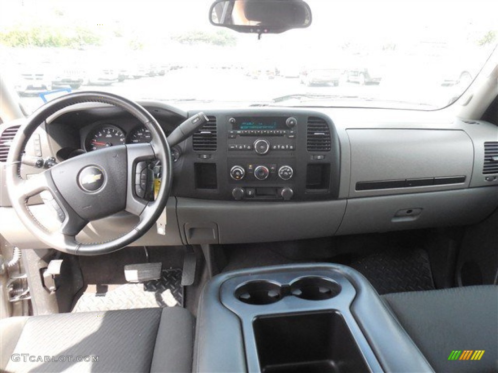 2013 Silverado 1500 LS Extended Cab - Graystone Metallic / Dark Titanium photo #16