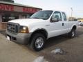 Oxford White 2005 Ford F250 Super Duty XL SuperCab 4x4