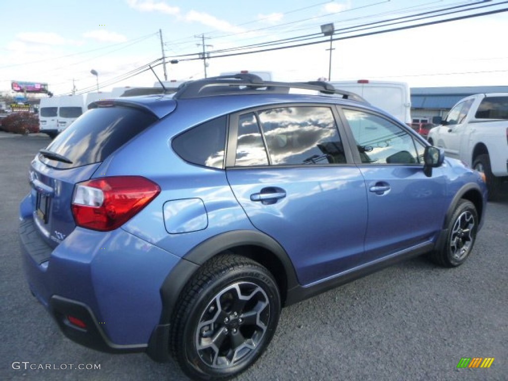 2014 XV Crosstrek 2.0i Limited - Quartz Blue Pearl / Ivory photo #3