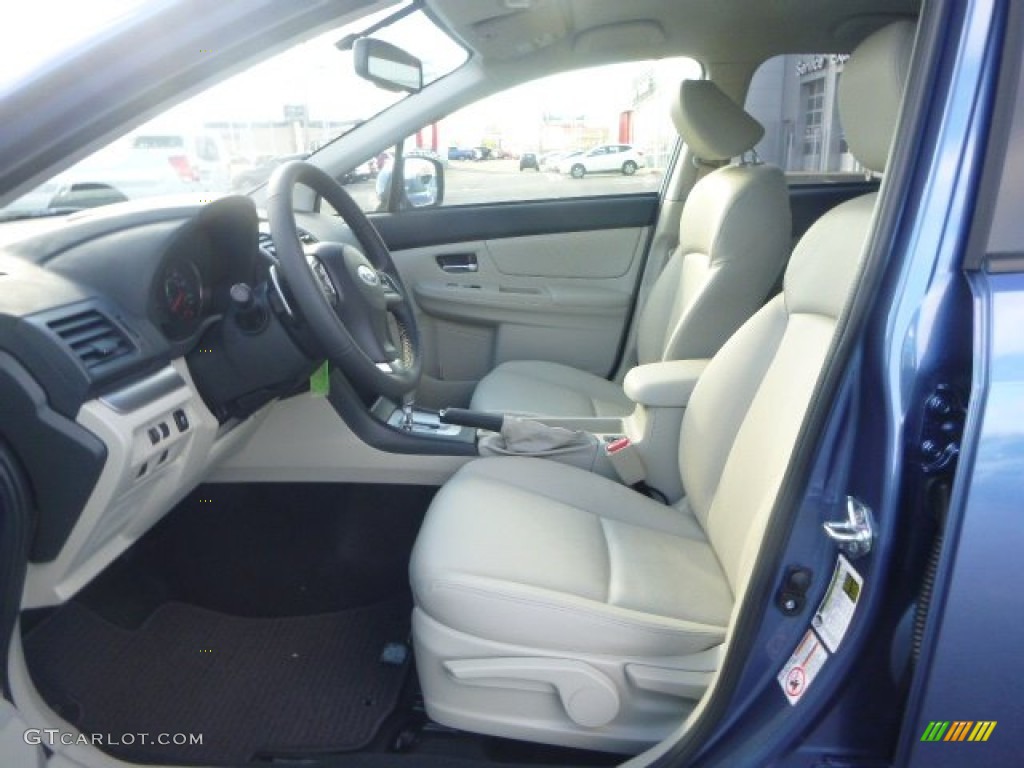 2014 XV Crosstrek 2.0i Limited - Quartz Blue Pearl / Ivory photo #15