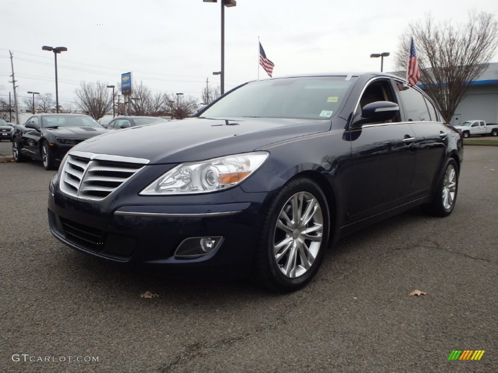 Sapphire Blue Pearl Hyundai Genesis