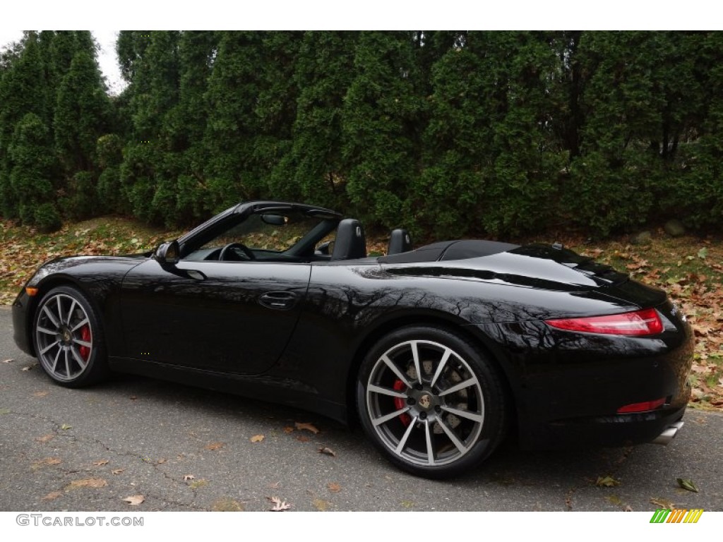 Black 2012 Porsche 911 Carrera S Cabriolet Exterior Photo #99470047
