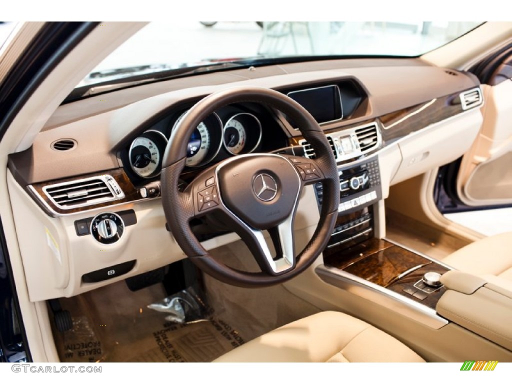 2014 E 350 4Matic Sedan - Lunar Blue Metallic / Silk Beige/Espresso Brown photo #19