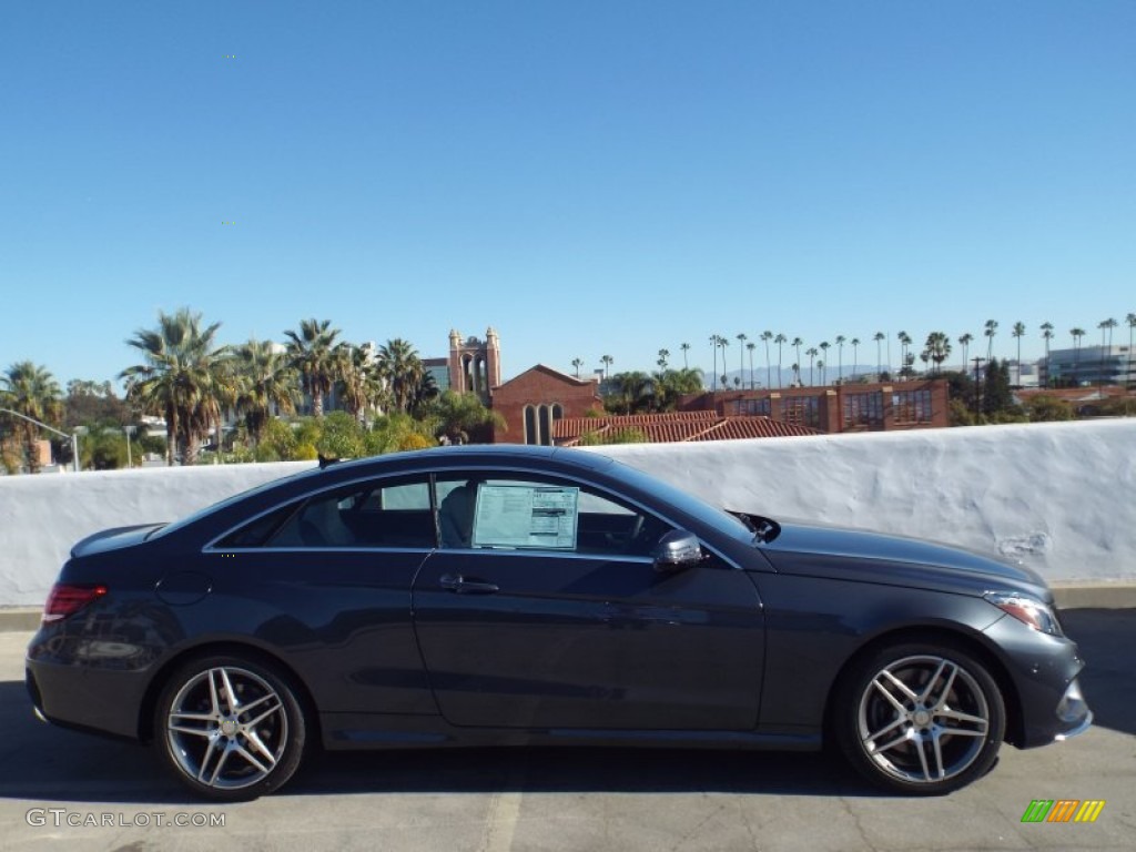 2015 E 550 Coupe - Steel Grey Metallic / Grey/Black photo #3