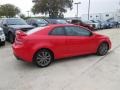 2011 Racing Red Kia Forte Koup SX  photo #8