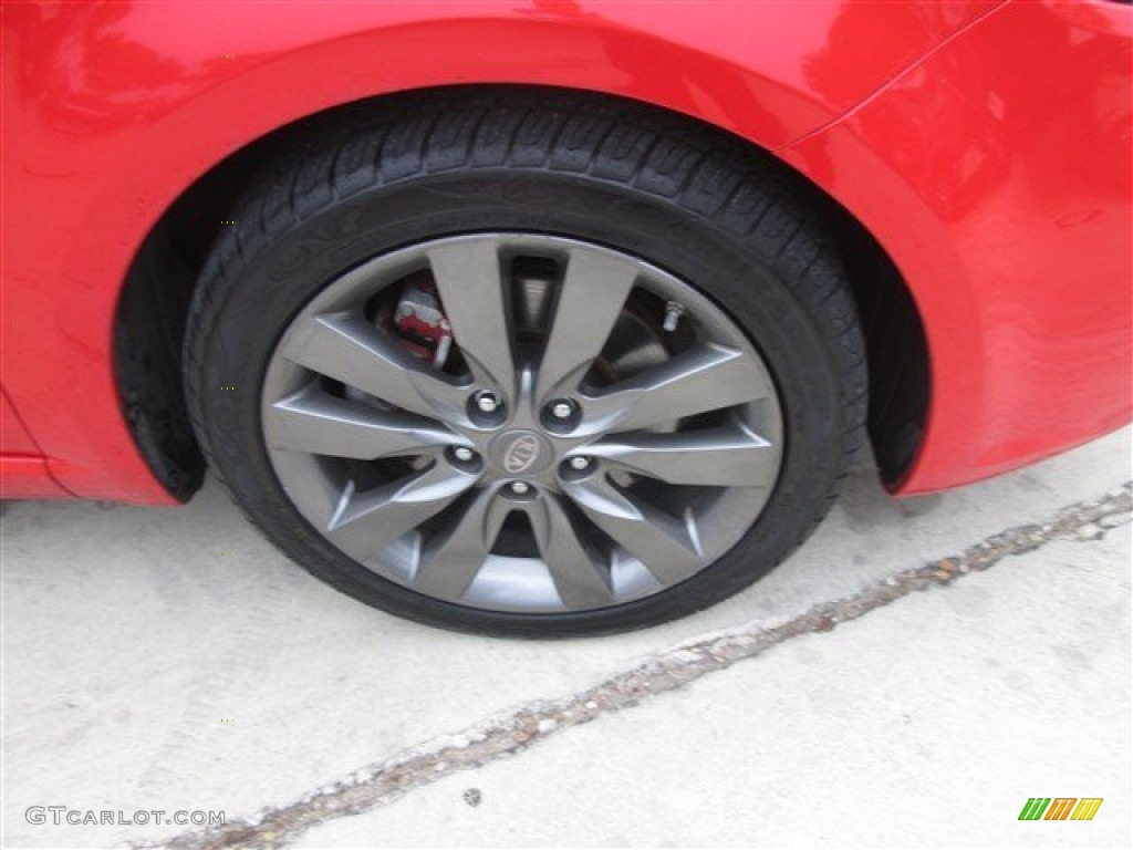 2011 Forte Koup SX - Racing Red / Black Sport photo #10