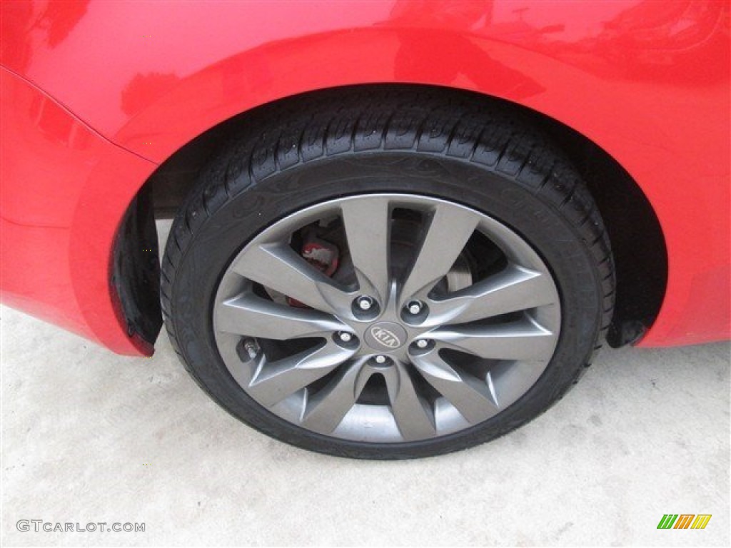 2011 Forte Koup SX - Racing Red / Black Sport photo #11