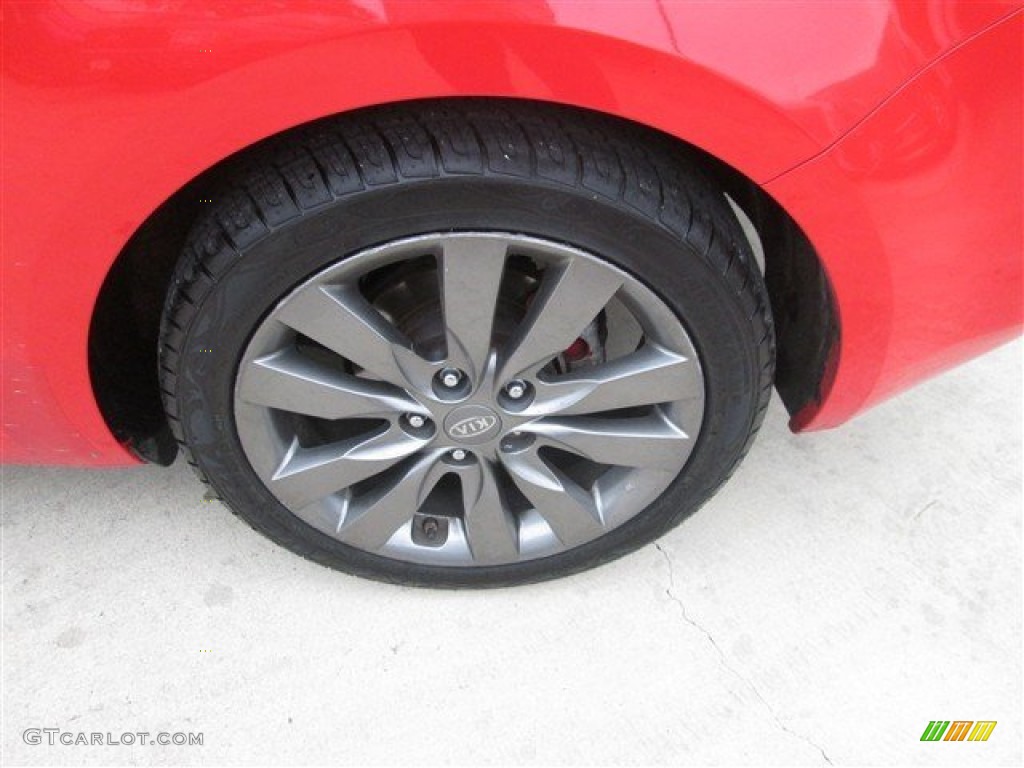 2011 Forte Koup SX - Racing Red / Black Sport photo #12