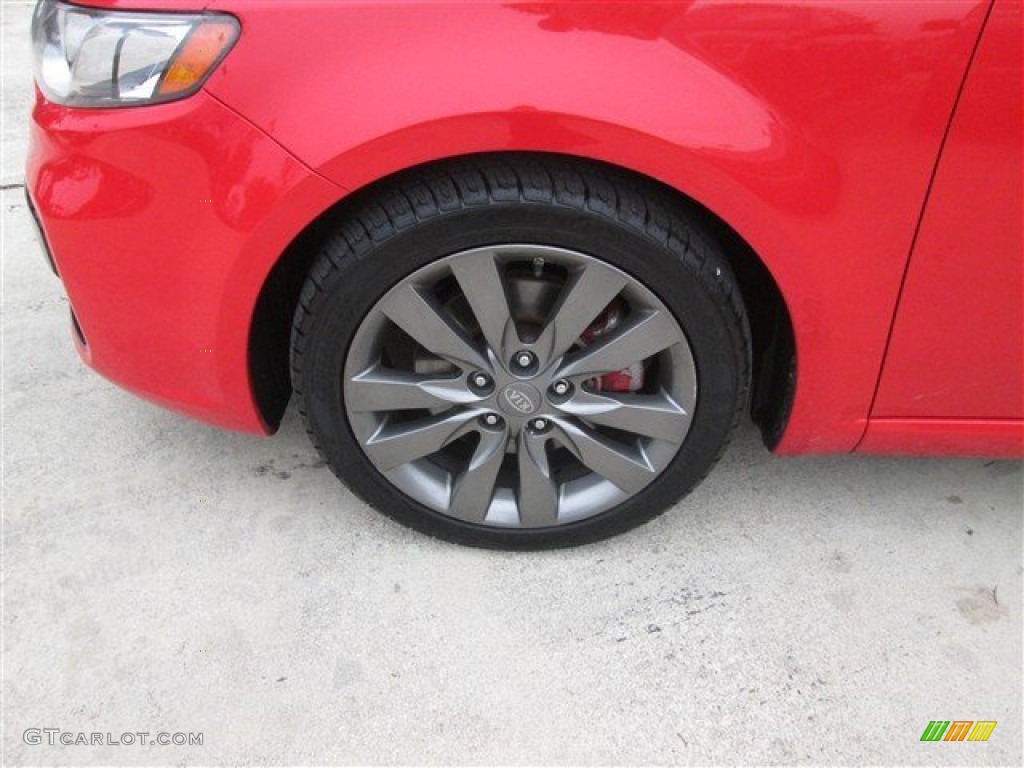 2011 Forte Koup SX - Racing Red / Black Sport photo #13