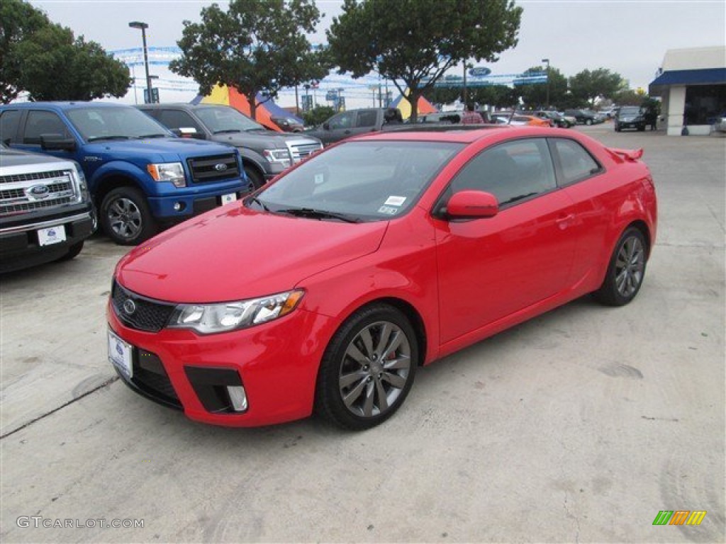 2011 Forte Koup SX - Racing Red / Black Sport photo #14
