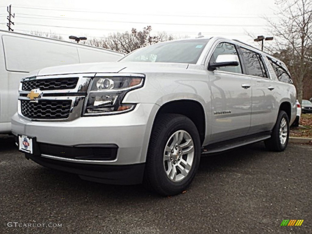 Silver Ice Metallic Chevrolet Suburban