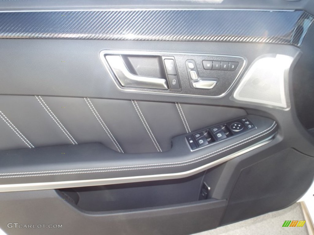 2015 Mercedes-Benz E 63 AMG S 4Matic Sedan Black Door Panel Photo #99474748