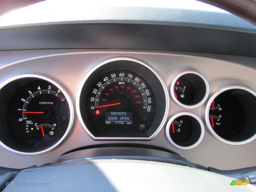 2014 Toyota Sequoia Platinum Gauges Photos