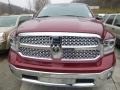 Deep Cherry Red Crystal Pearl 2015 Ram 1500 Laramie Quad Cab 4x4 Exterior