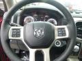 Black 2015 Ram 1500 Laramie Quad Cab 4x4 Steering Wheel