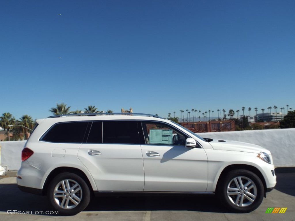 designo Diamond White Metallic 2015 Mercedes-Benz GL 450 4Matic Exterior Photo #99476284