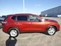 2015 Cayenne Red Nissan Rogue SV AWD  photo #2