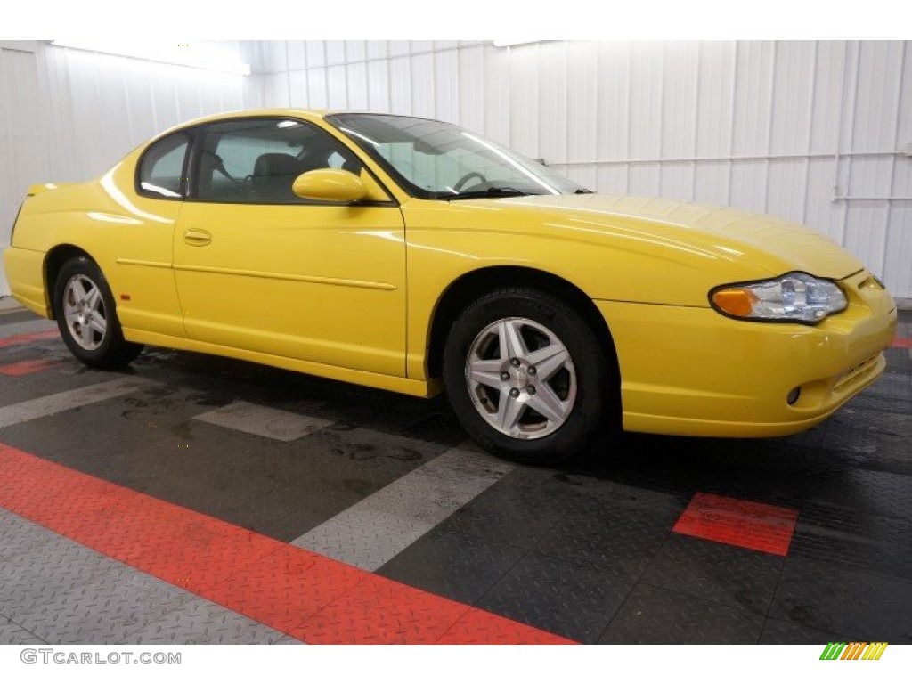 Competition Yellow 2004 Chevrolet Monte Carlo SS Exterior Photo #99477316