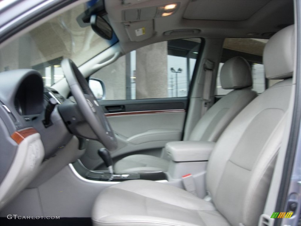 2008 Veracruz GLS AWD - Blue Titanium Metallic / Gray photo #8