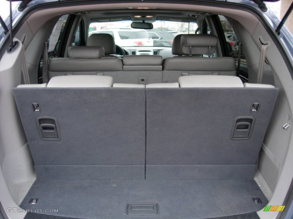 2008 Veracruz GLS AWD - Blue Titanium Metallic / Gray photo #10