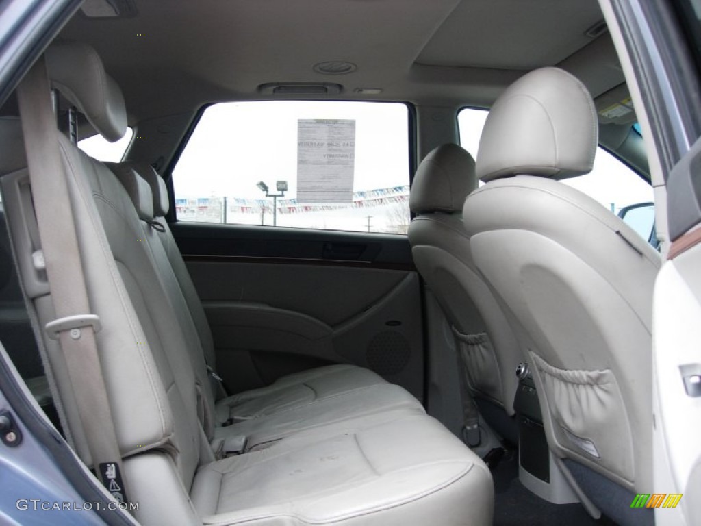 2008 Veracruz GLS AWD - Blue Titanium Metallic / Gray photo #12