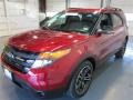2014 Ruby Red Ford Explorer Sport 4WD  photo #3