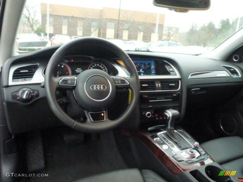 2013 Audi Allroad 2.0T quattro Avant Black Dashboard Photo #99484362