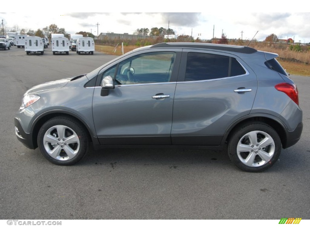 Satin Steel Gray Metallic 2015 Buick Encore Leather Exterior Photo #99484509