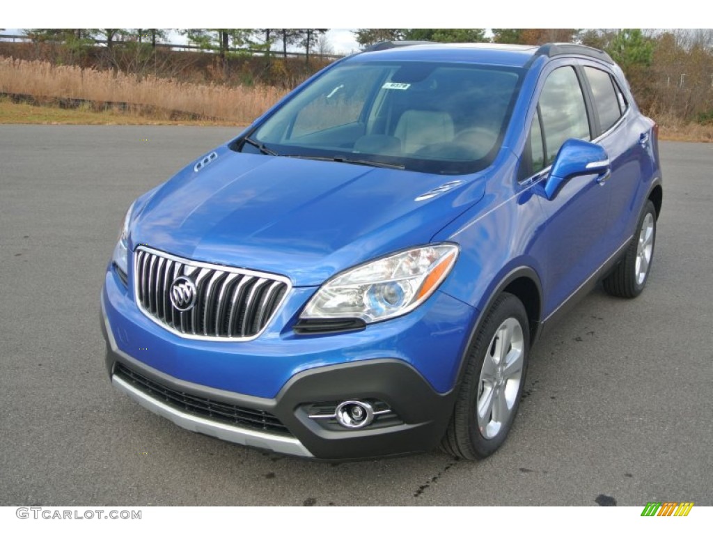 Brilliant Blue Metallic 2015 Buick Encore Leather Exterior Photo #99485169
