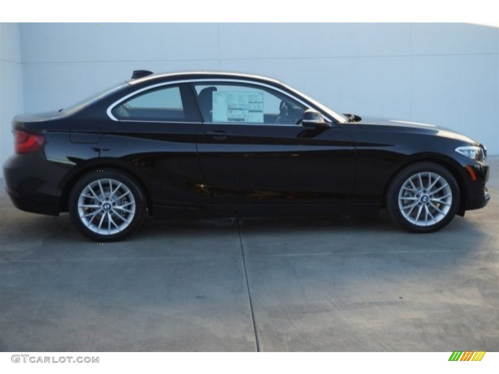 Jet Black 2015 BMW 2 Series 228i Coupe Exterior Photo #99487218