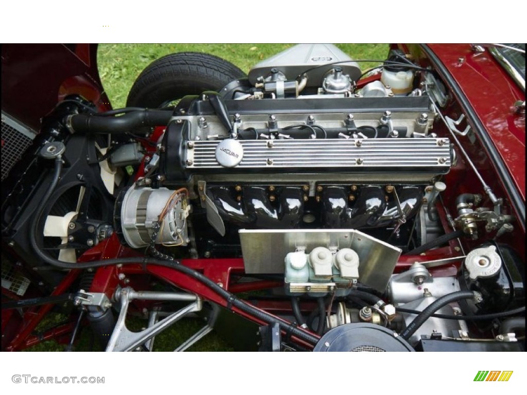 1969 Jaguar E-Type XKE 4.2 Roadster 4.2 Liter DOHC 12-Valve XK Inline 6 Cylinder Engine Photo #99487966