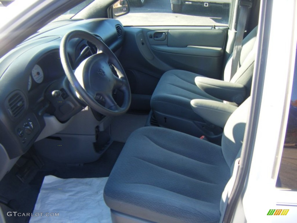 2004 Caravan SXT - Bright Silver Metallic / Medium Slate Gray photo #10