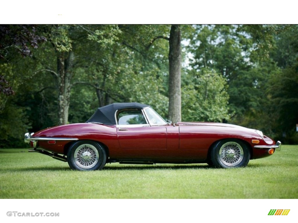 Regency Red 1969 Jaguar E-Type XKE 4.2 Roadster Exterior Photo #99488011