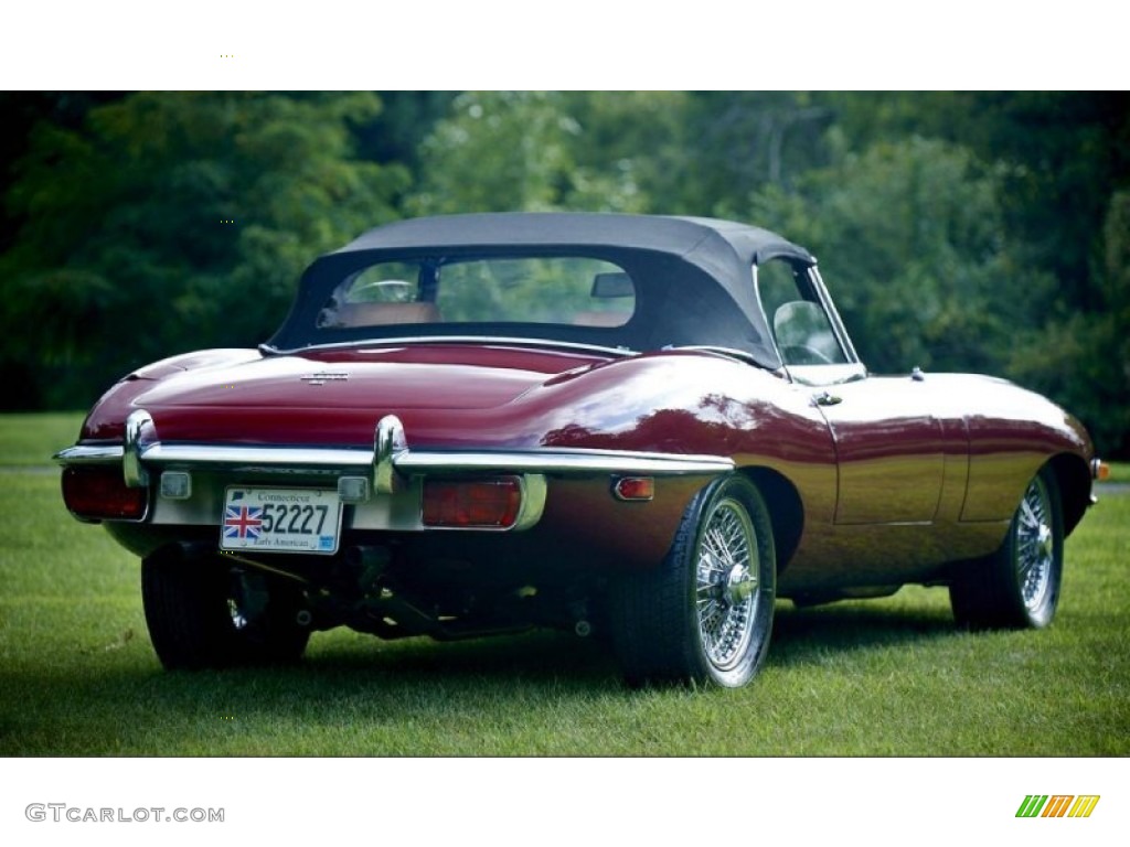 1969 E-Type XKE 4.2 Roadster - Regency Red / Biscuit photo #13