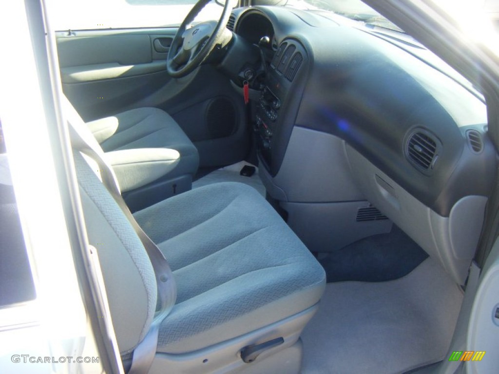 2004 Caravan SXT - Bright Silver Metallic / Medium Slate Gray photo #18