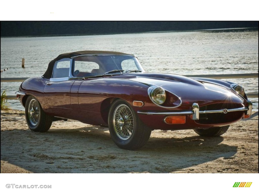 Regency Red 1969 Jaguar E-Type XKE 4.2 Roadster Exterior Photo #99488209