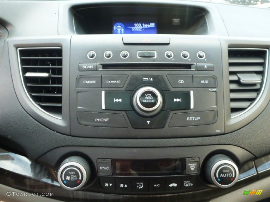 2012 CR-V EX-L 4WD - Polished Metal Metallic / Beige photo #24