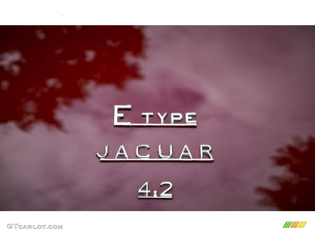 1969 Jaguar E-Type XKE 4.2 Roadster Marks and Logos Photo #99488251