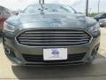 2015 Guard Metallic Ford Fusion Hybrid SE  photo #6
