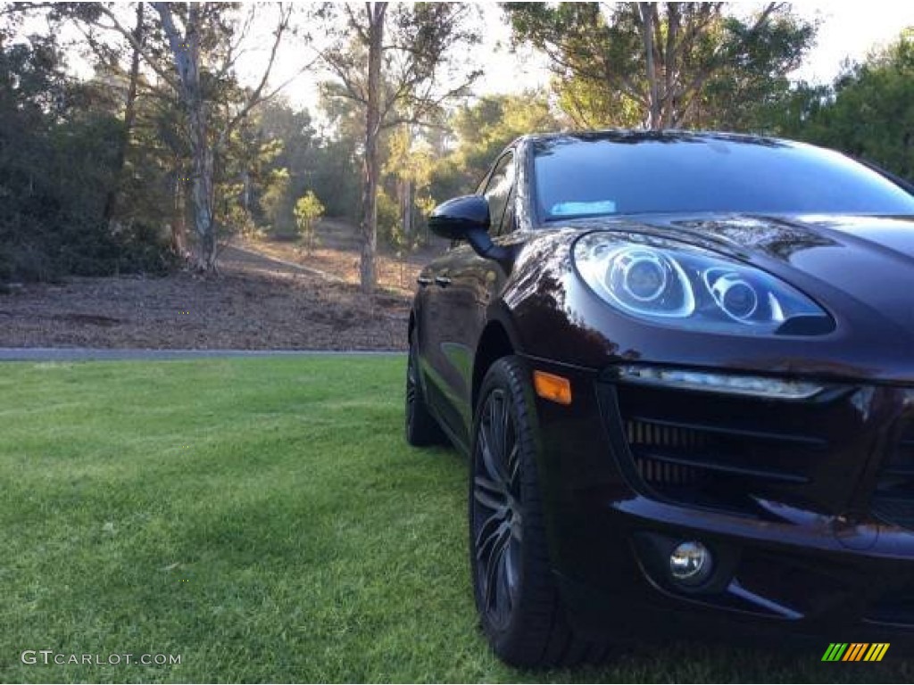 2015 Macan S - Mahogany Metallic / Espresso Natural Leather photo #3