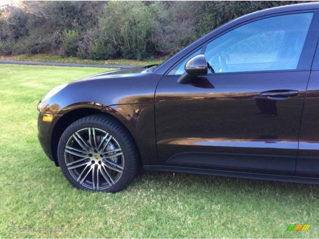 2015 Macan S - Mahogany Metallic / Espresso Natural Leather photo #6